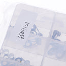 75Pcs SUPER HARD ROD TIP EYE TOP END RING GUIDE KIT DIY FISHING ROD BUILDING