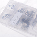 70Pcs Saltwater Fishing Rod Tip Guides Rings Repair Kit DIY Variety of Sizes