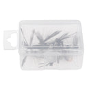 6 Pieces Black Mosquito Fly Fishing Flies Fishing Dry Flies Fishing Lures Baits Trout Salmon Lures 2.2cm/0.9 inch