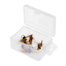 5Pcs Bumble Bee Nymph Trout Flies Fly Fishing Hook Bionic Bee Insect Baits