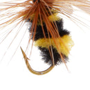 5Pcs Bumble Bee Nymph Trout Flies Fly Fishing Hook Bionic Bee Insect Baits