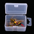 5Pcs Bumble Bee Nymph Trout Flies Fly Fishing Hook Insect Baits Dry Flies