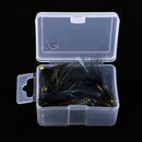 10pcs Black Brass Bead Head Woolly Bugger Streamers Fly Fishing Flies Lures