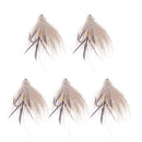 Fly Fishing Trout Flies - MUDDLER MINNOW STREAMER - 5 Wet Flies - for Trout, Bass, and Other Freshwater Fish
