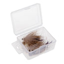 Fly Fishing Trout Flies - MUDDLER MINNOW STREAMER - 5 Wet Flies - for Trout, Bass, and Other Freshwater Fish