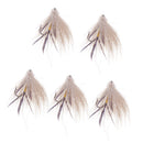 Fly Fishing Trout Flies - MUDDLER MINNOW STREAMER - 5 Wet Flies - for Trout, Bass, and Other Freshwater Fish