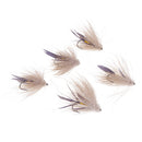 Fly Fishing Trout Flies - MUDDLER MINNOW STREAMER - 5 Wet Flies - for Trout, Bass, and Other Freshwater Fish