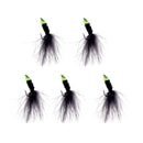 5pcs Fly Fishing Flies Egg-Sucking Leach Fishing Woolly Buggers Trout Flies Streamer