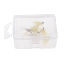 5Pcs Fly Fishing Insect Bee Fishing Lures 3cm Baits Bass Tackle Hooks