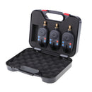 Set of 3pcs Fishing Bite Alarms Alert Fishing Bite Indicator Bait Receiver with Black Carry Bag
