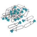 20pcs/set High Strength Fishing Sinker Slides with Nice Snap Fishing Finder