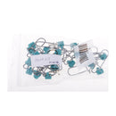 20pcs/set High Strength Fishing Sinker Slides with Nice Snap Fishing Finder