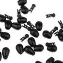 50 Pieces Fishing Connector Quick Change Beads for Hook Links Method Feeders Fishing Accessories