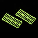 10 Frames 100 Pieces Fishing Boilie Stop Fishing Dumb Bell Hair Rig Stop