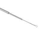 Mini Portable Telescopic Fishing Rod Pole Pocket Fishing Rod for Small Fish for Pets Red