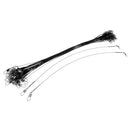 50pcs/lot High-Strength Fishing Leaders Fishing Wires Trace with Snap and Swivel Fishing Accessories