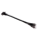 50pcs/lot High-Strength Fishing Leaders Fishing Wires Trace with Snap and Swivel Fishing Accessories
