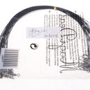 50pcs/lot High-Strength Fishing Leaders Fishing Wires Trace with Snap and Swivel Fishing Accessories
