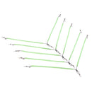 Luminous Balance Anti Tangle Booms with Snap, Set of 5 Bent - Sea Fishing, Boat Fishing Tackle
