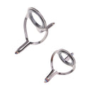 12Pcs Fishing Rod Guides Set Rod Building Snake Guides Tip Ring Hook Keeper