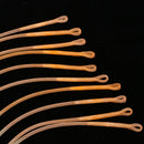 10pcs Fly Fishing Braided Loop Connector Leader Loops For Fly Line 50LB High Strength Easy to Use Nylon Material