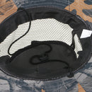 Camouflage Hunting Sunscreen Ventilation Round Edge Fisherman Bucket Hat