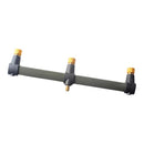 Steel Fishing Rod Pod Buzz Buzzer Bar for 3 Fishing Rod Holder / Bite Alarm
