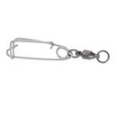 High-strength Ball Bearing Fishing Snap Swivel Nice Snap with Long Line Clip Fishing Connector