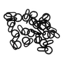 Pack of 20pcs Welded Fishing Rings Fishing Connector Carp Fishing Tackle Accessories Connecting Links Hook