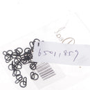 Pack of 20pcs Welded Fishing Rings Fishing Connector Carp Fishing Tackle Accessories Connecting Links Hook