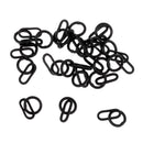 Pack of 20pcs Welded Fishing Rings Fishing Connector Carp Fishing Tackle Accessories Connecting Links Hook