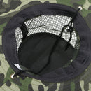 Unisex Boonie Hat Fishing Hiking Boating Travling OutdoorArmy Camo Bucket Hat Mesh Sun Cap