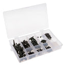 240pcs Fishing Accessories Kit Tackle Box with Multi Beads, Chod Sleeves, Swivels and Snap