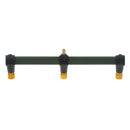 Extra Wide 3 Rod Buzz Bar, Eclipse Pod for 3 Fishing Rod Holder / Bite Alarm