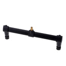 Steel Fishing Buzz Bars Fishing Rod Pod Holder Buzzer Bar for 2 Rods Holder