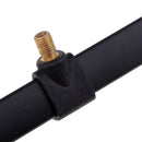 Steel Fishing Buzz Bars Fishing Rod Pod Holder Buzzer Bar for 2 Rods Holder