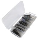 20pcs Soft Fishing Lures Worm Bass Trout Shad Swim Bait, with Hook / No Hook