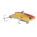 5pcs Hard Fishing Lure Kit VIB Lures and 5pcs Fishing Swivels with Snap Fishing Accessories Kit Artificial Swimbait with Tackle Box