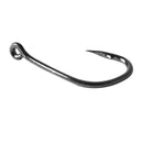 100pcs High Carbon Steel Carp Fishing Hooks Barbed Curve Shank Hooks 3-12