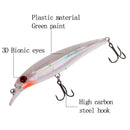 125x Fishing Lure Set Kit Lots Fishing Lures Baits Supplies Terminal Tackle with Free Tackle Box