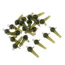 20pcs Carp Fishing Connectors Silicone Tubes Fishing Tackle Kit Accessories Durable to use