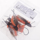 5pcs/set Simulation Flies Assortment of Mixed Insects Flies Fly Fishing Lure Hook