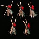 5pcs Lures Fly Fishing Hooks Butterfly Insects Style Salmon Flies Trout Single Dry Fly Fishing Lure