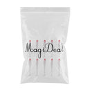 10pcs Fashion Plastic Fishing Bait Soft Worm Grub Vivid T Tail Lures Fishing Tackle 3.3inch