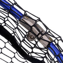Foldable Carp Fishing Large Size Soft Mesh Fishing Landing Net Head Black Made of Aluminium alloy material, durable to use
