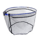 Foldable Carp Fishing Large Size Soft Mesh Fishing Landing Net Head Black Made of Aluminium alloy material, durable to use