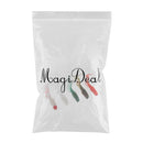 5pcs Luminous Fishing Lure Artificial Soft Worm Fishing Bait Tackle with Vivid Curly Tail