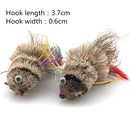 6pcs Fly Fishing Lures Hook Baits Artificial Bass Salmon Trouts Flies Tool Perfect for freshwater, saltwater, lakes or rivers
