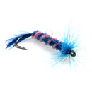 12pcs Fly Fishing Lure Spider Trout Flies Artificial Flies Insects Baits Made of high quality High carbon steel and feathers
