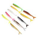 10Pcs Soft Fishing Lure Saltwater Artificial Bait Bass Bream Lure 8.9 cm 100% New Brand High Quality
